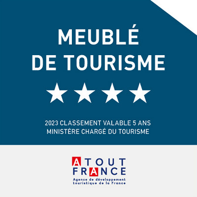 Meublé tourisme 4 &toiles 2023